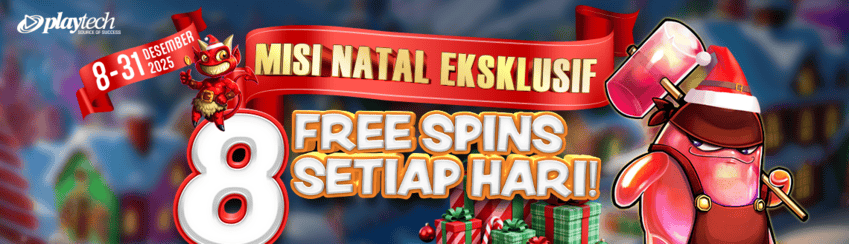 Playtech - Kampanye Misi Natal Eksklusif!