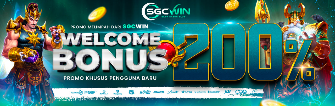 WELCOME BONUS NEW MEMBER 200% DIBELAKANG