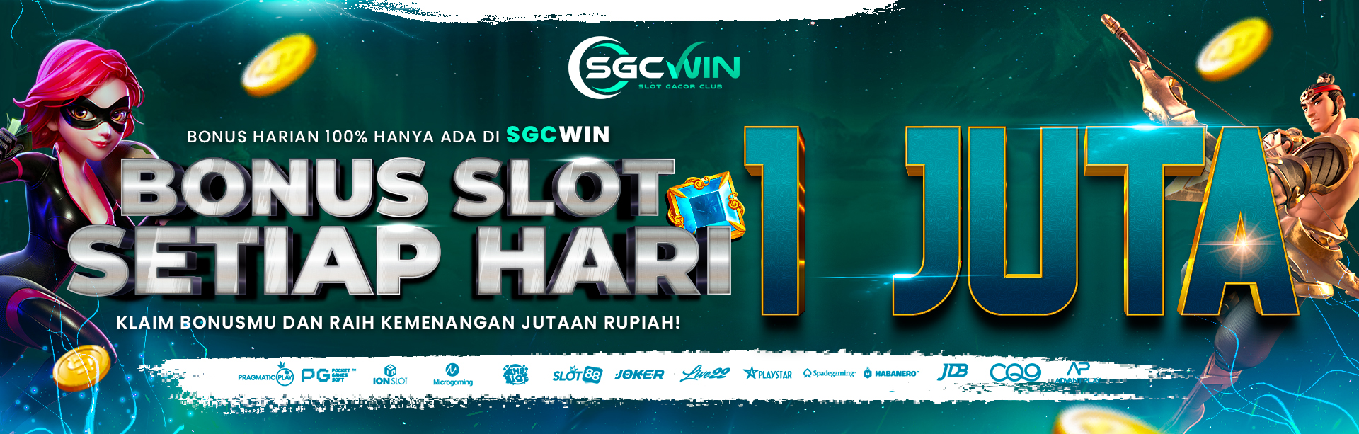 BONUS SLOT 1 JUTA SETIAP HARI