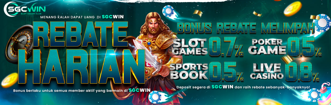 REBATE HARIAN UP TO 0.7% SETIAP HARI